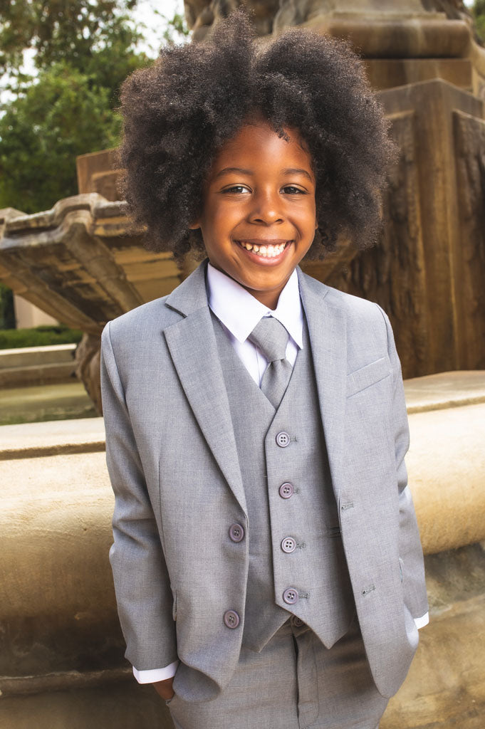 Next boys hotsell grey suit