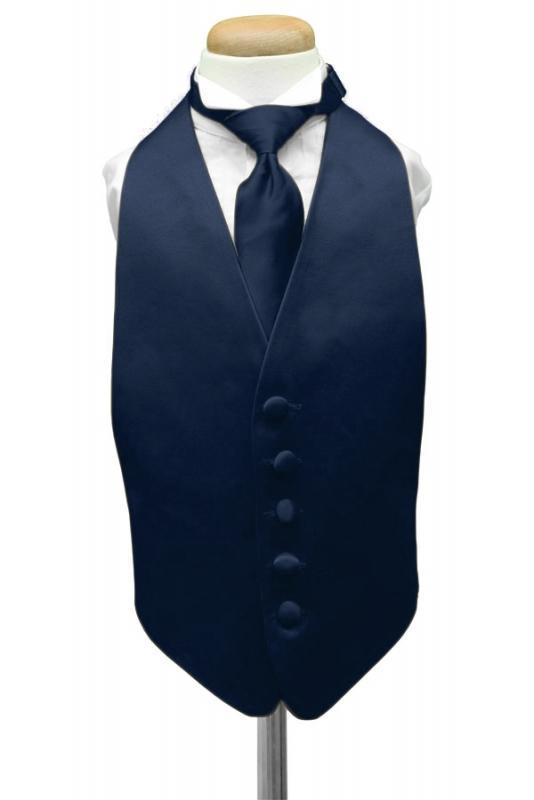 Peacock Luxury Satin Kids Tuxedo Vest – LittleTuxedos.com