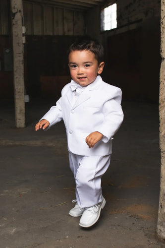 Baby store white tuxedo